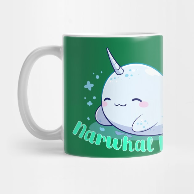 Narwhal Hugs! by DIGITAL MERCH CREATIONS